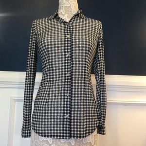 CAbi #736 Printed Button Down